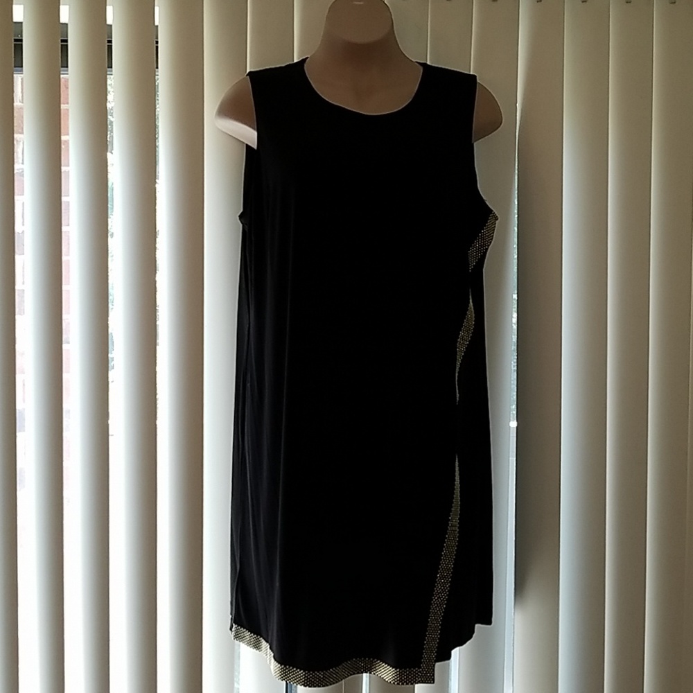 Calvin Klein little black dress with a twist!